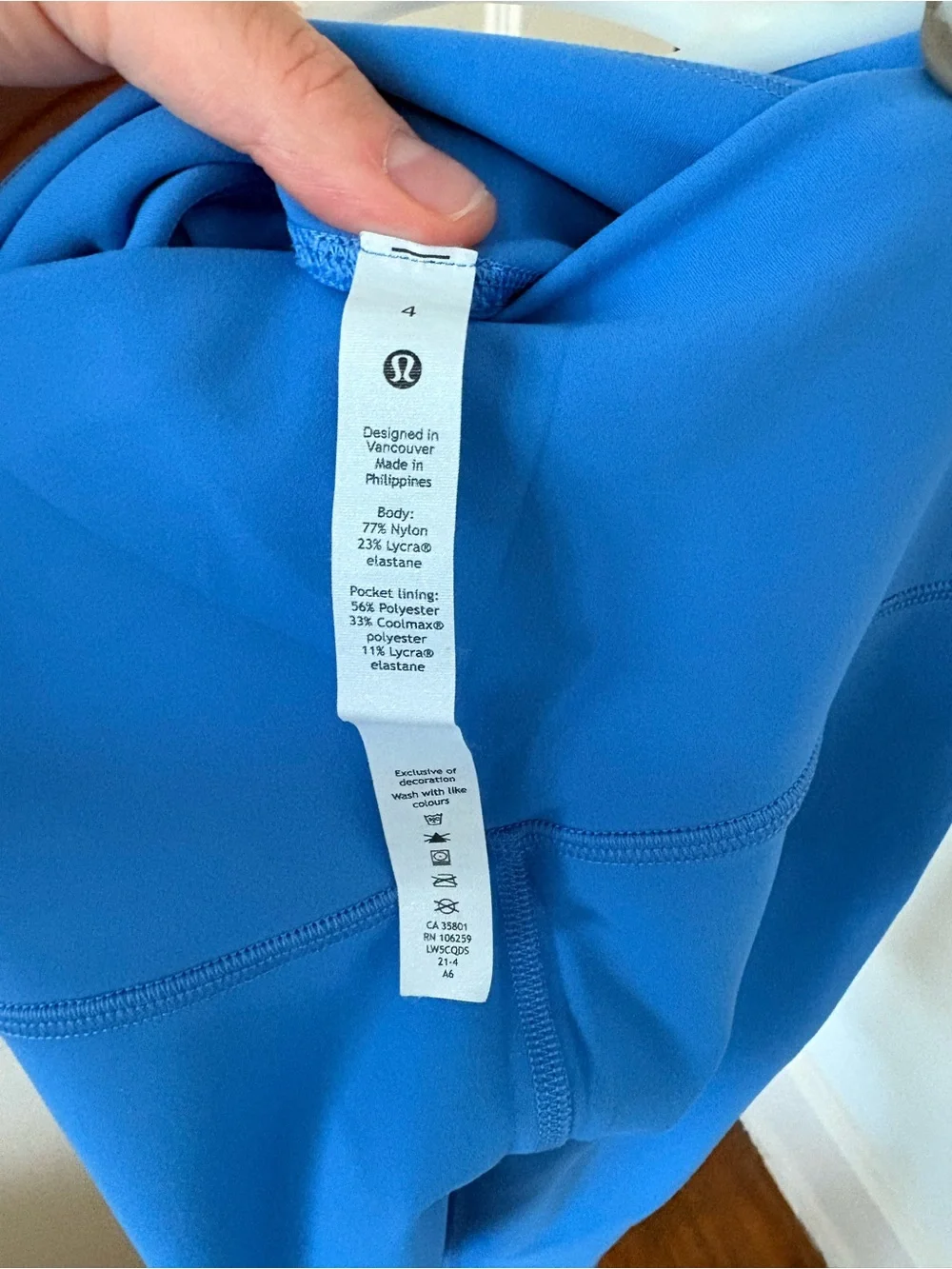 Lululemon align 25” leggings size 4